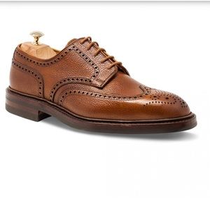 Crockett & Jones Pembroke Tan Scotch Grain